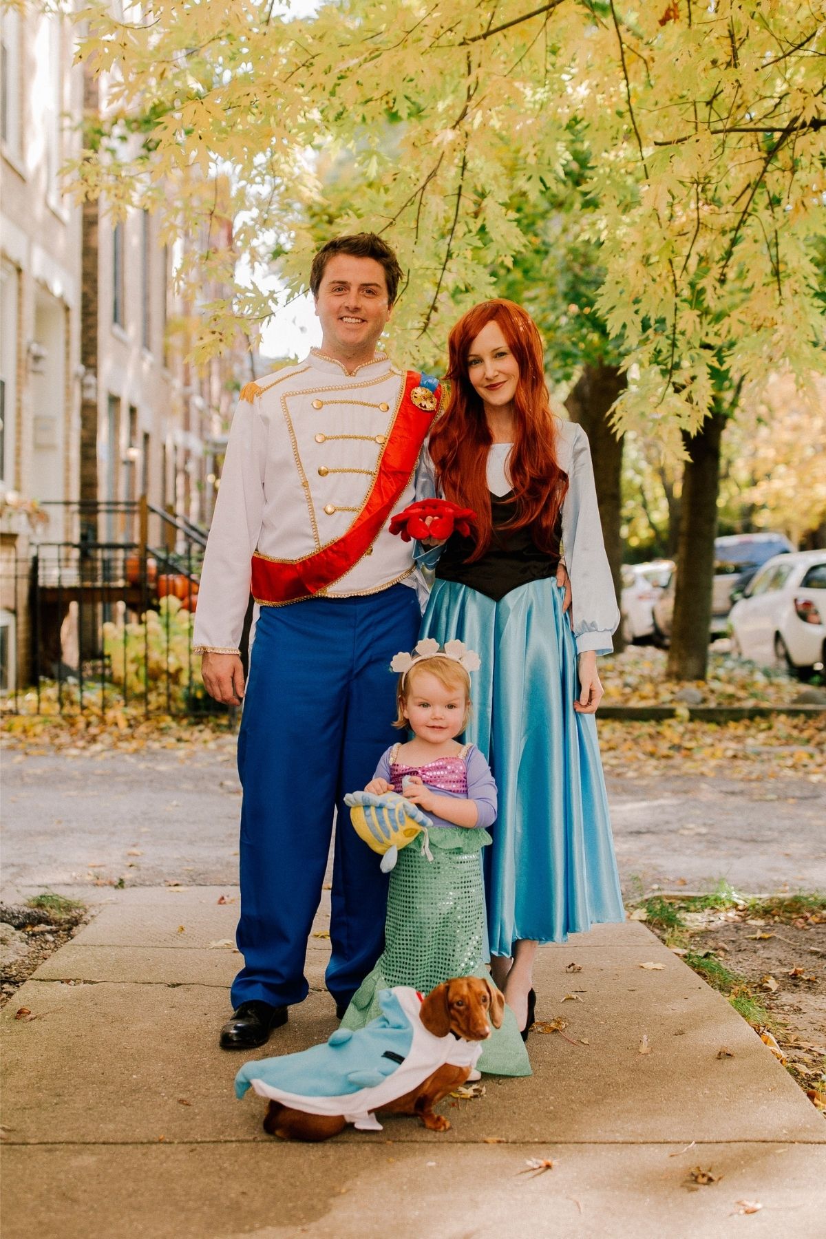 the little mermaid family costumes