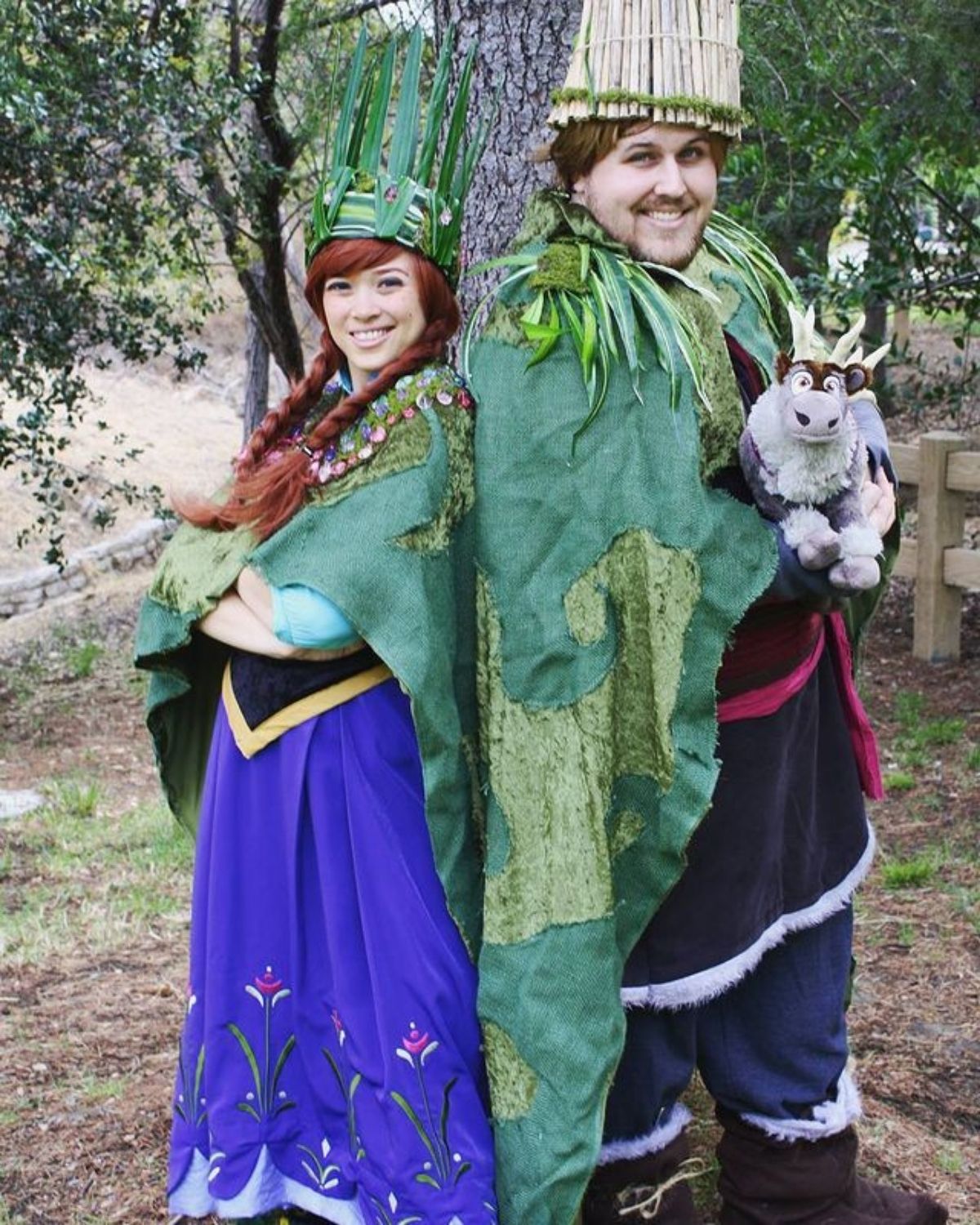 Anna And Kristoff From Frozen couples costumes