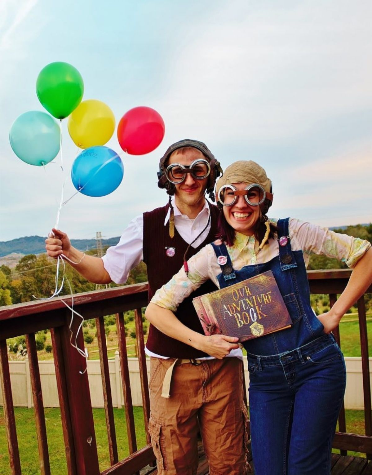 Carl And Ellie From Up couples costumes