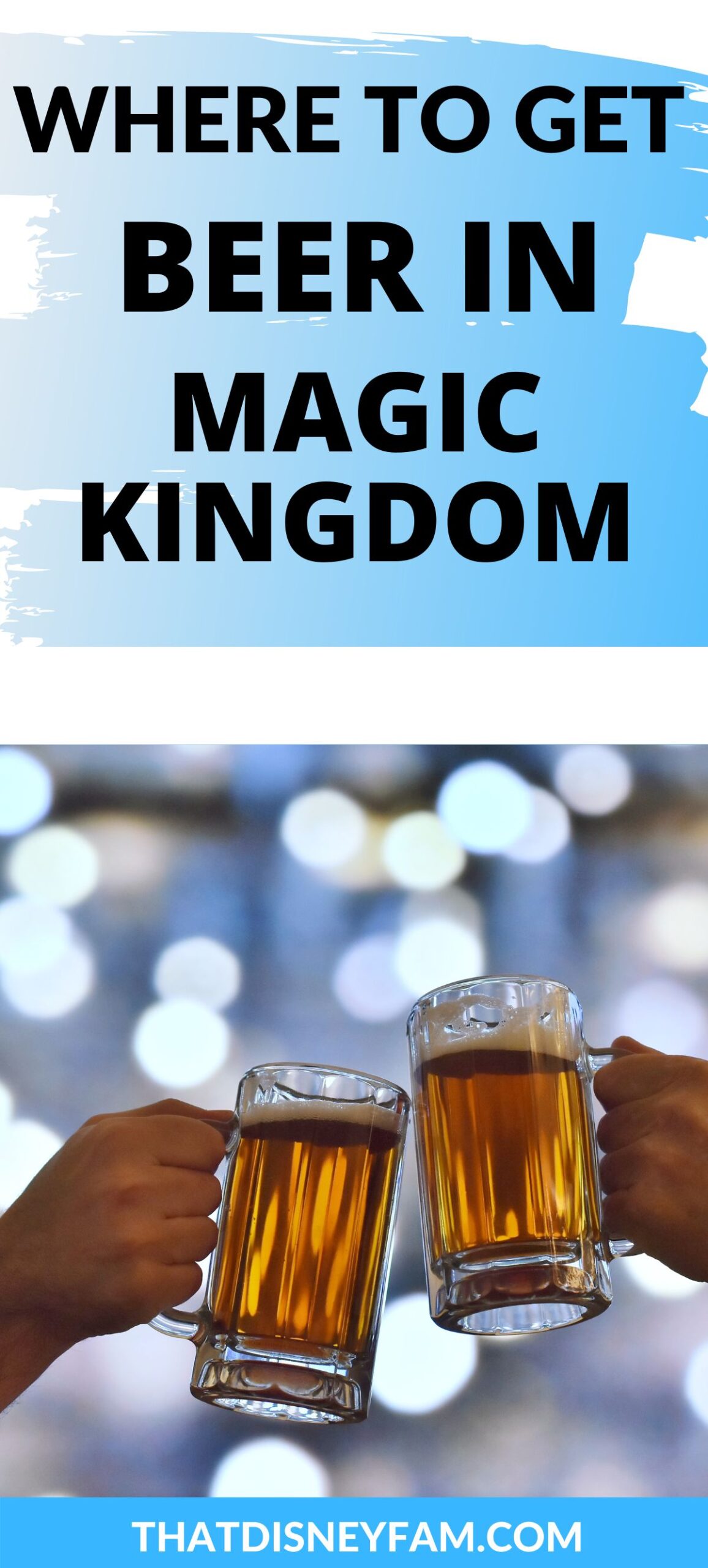 beer in magic kingdom