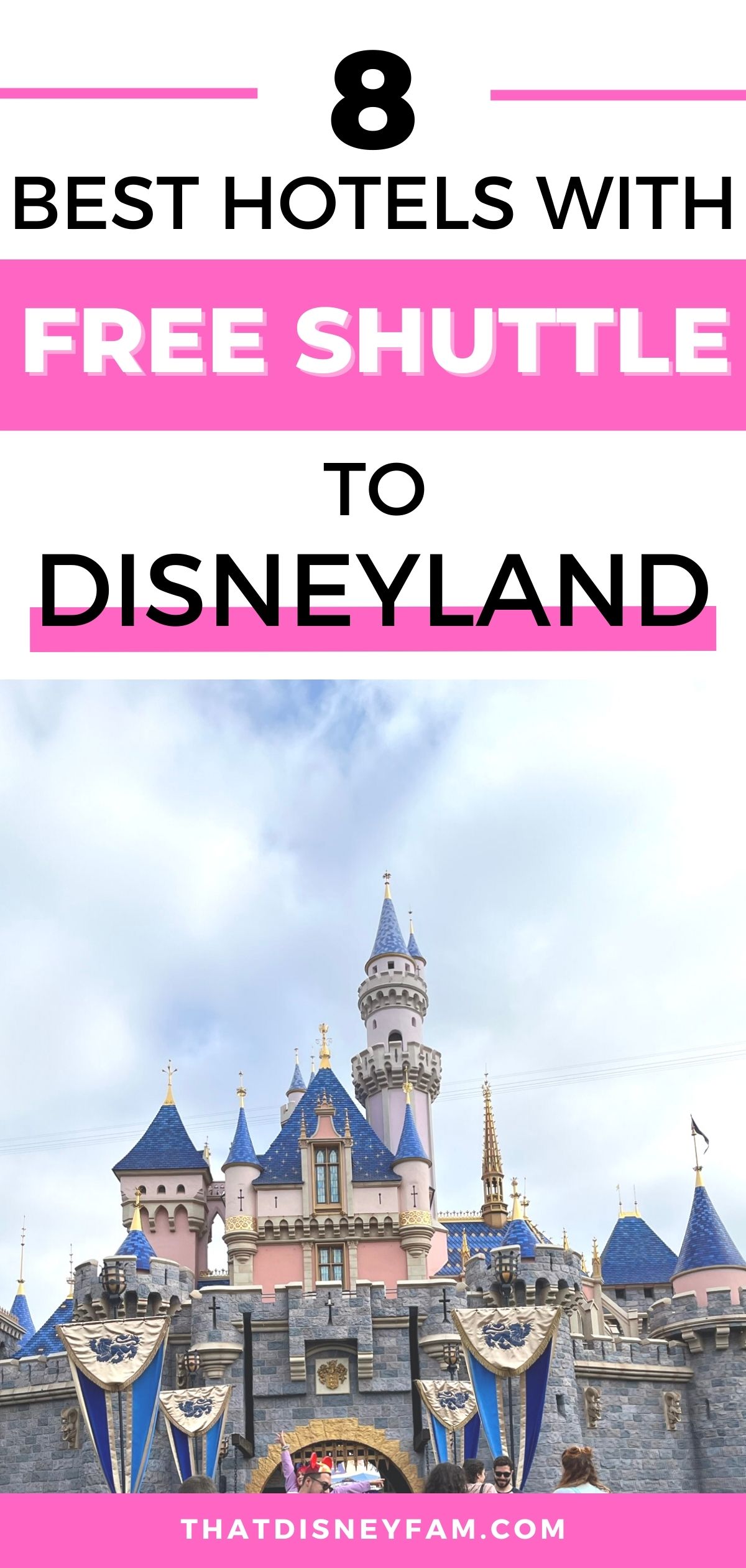 hotels with free shuttle to disneyland