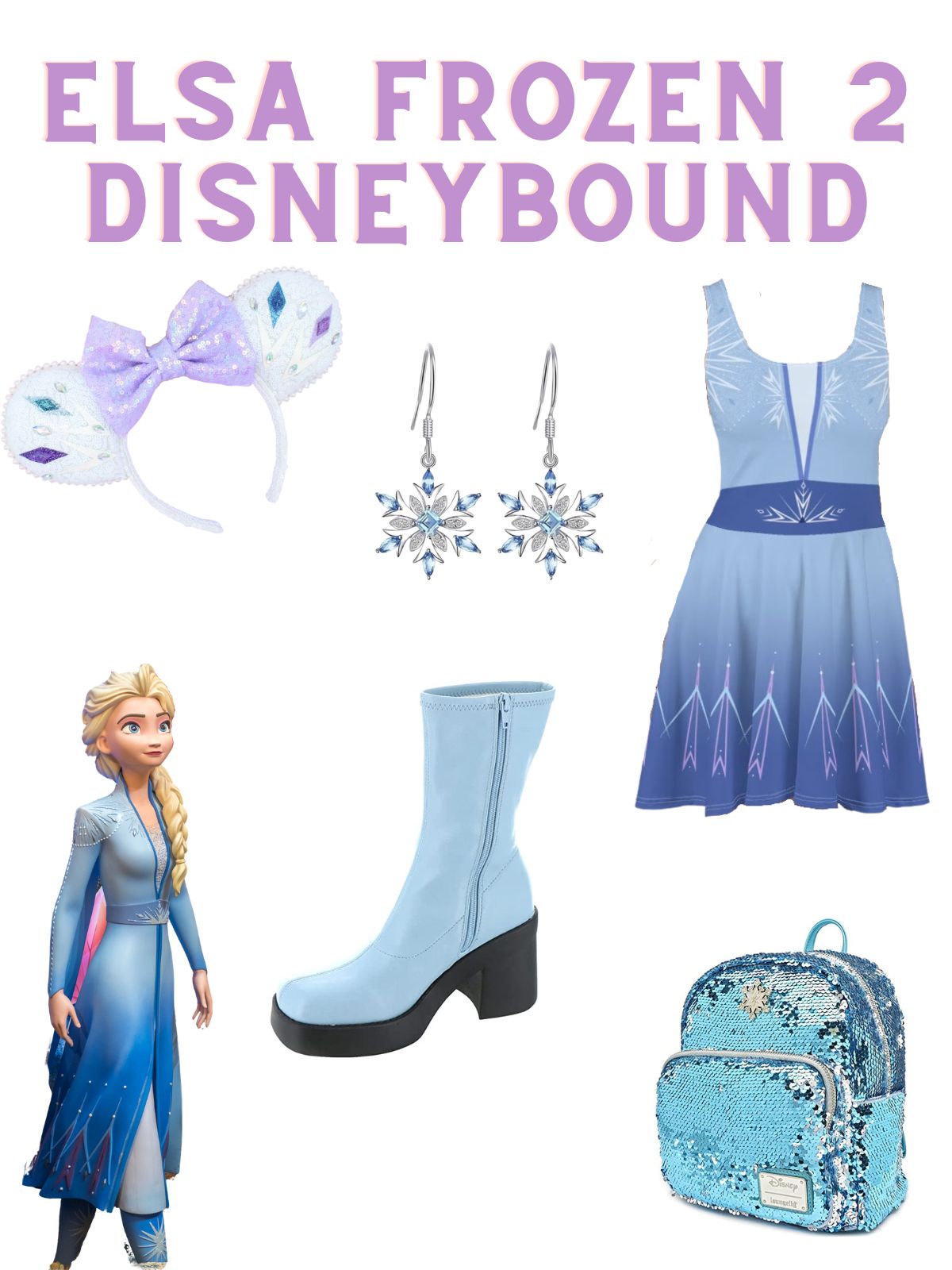 elsa disneybound frozen 2