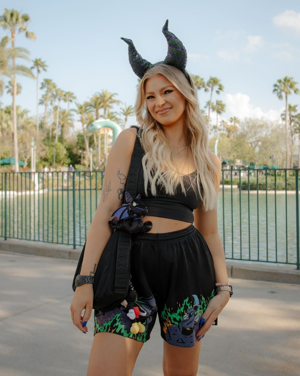 Edgy Maleficent Look