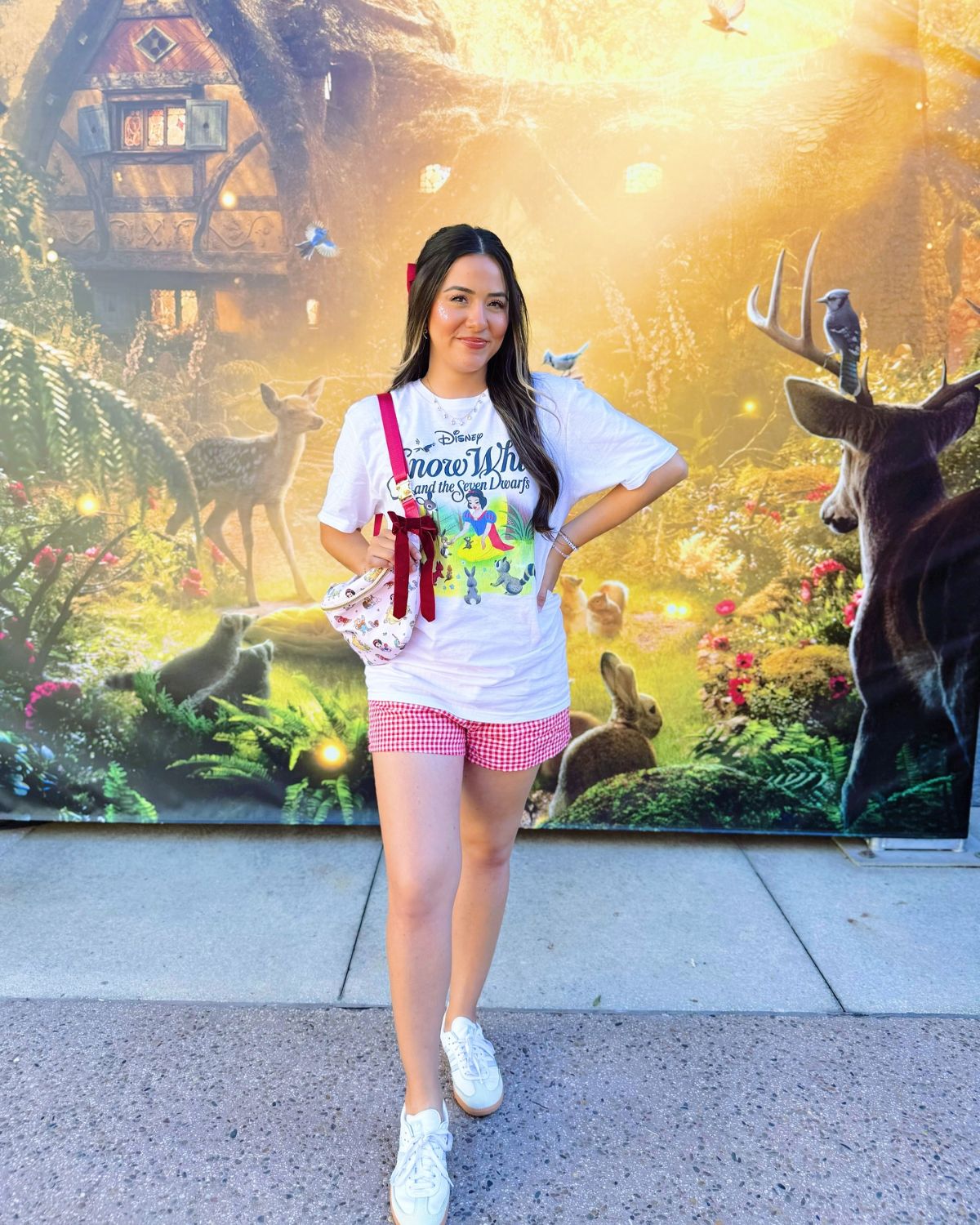 Snow White Outfit With Boxer Shorts
