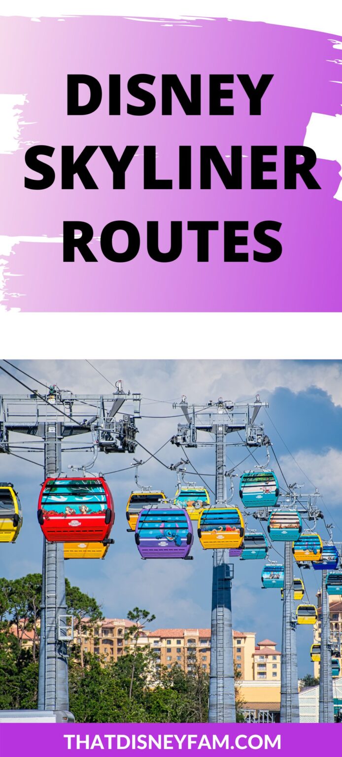 Complete Guide To The Disney Skyliner Routes At Disney World That Disney Fam