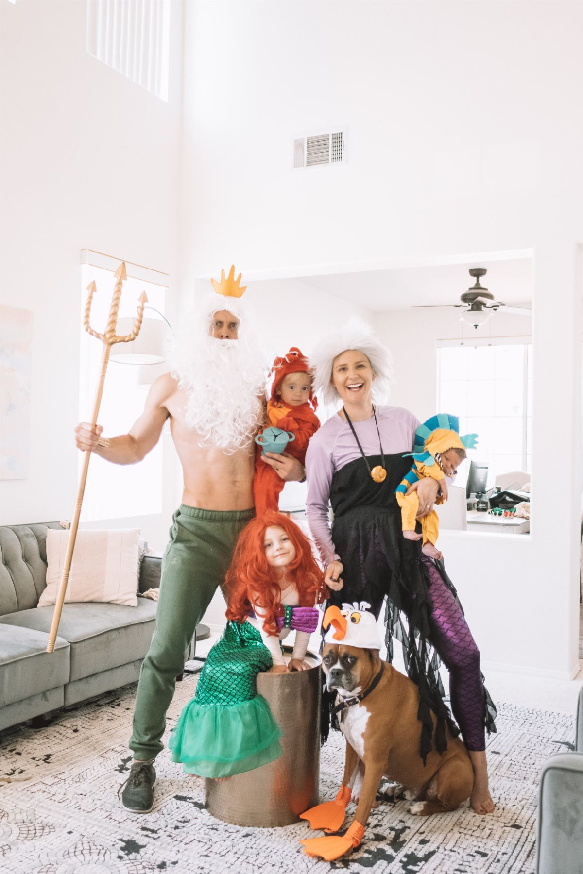 little mermaid costumes for 5 people