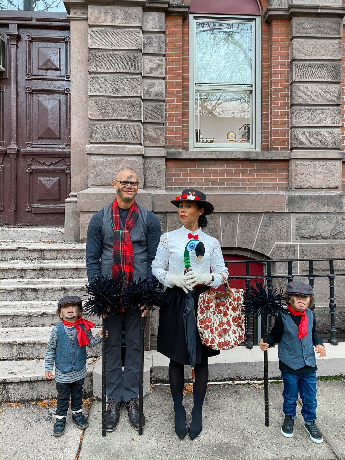 mary poppins family of four costumes