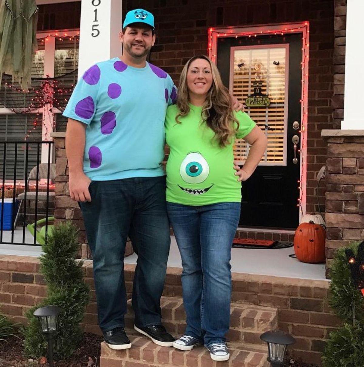 monster's inc maternity costume