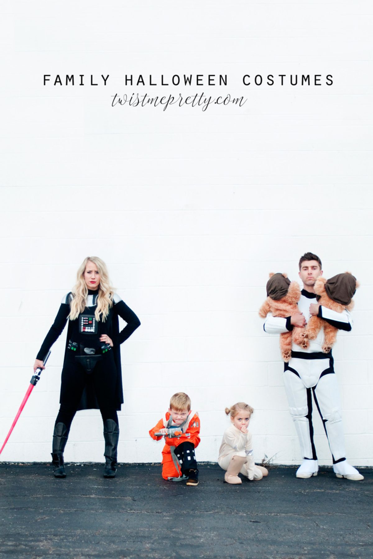 star wars family costumes for six