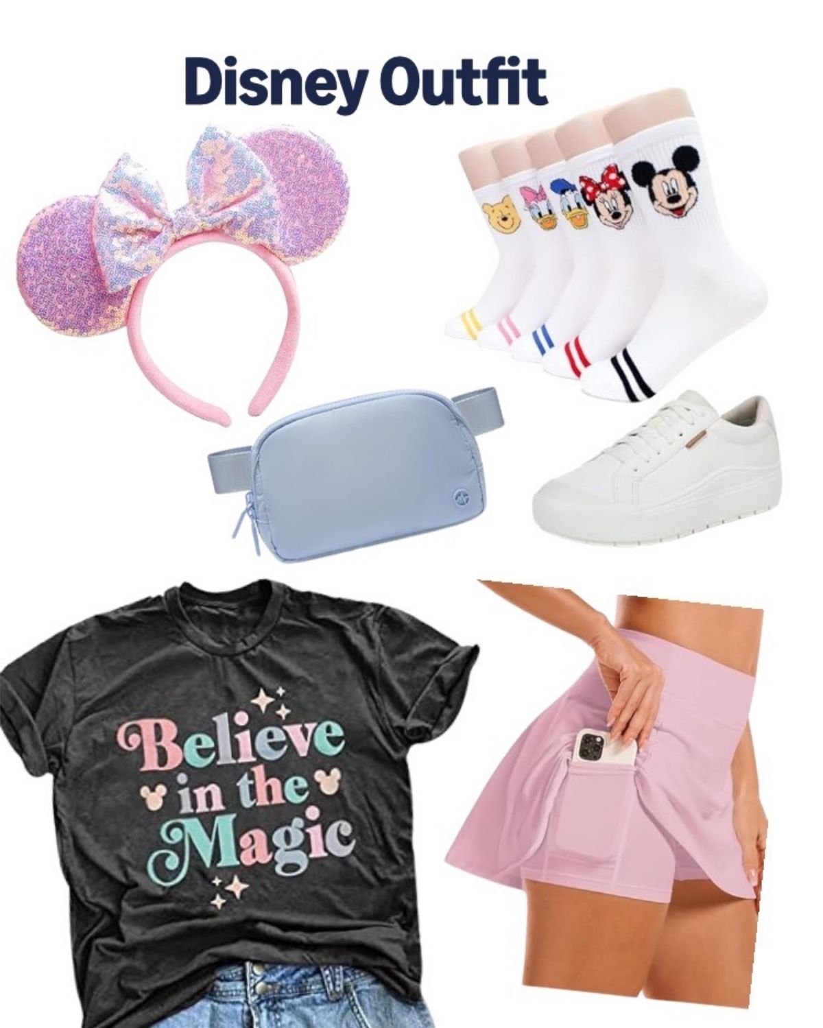Believe in the magic shirt outfit