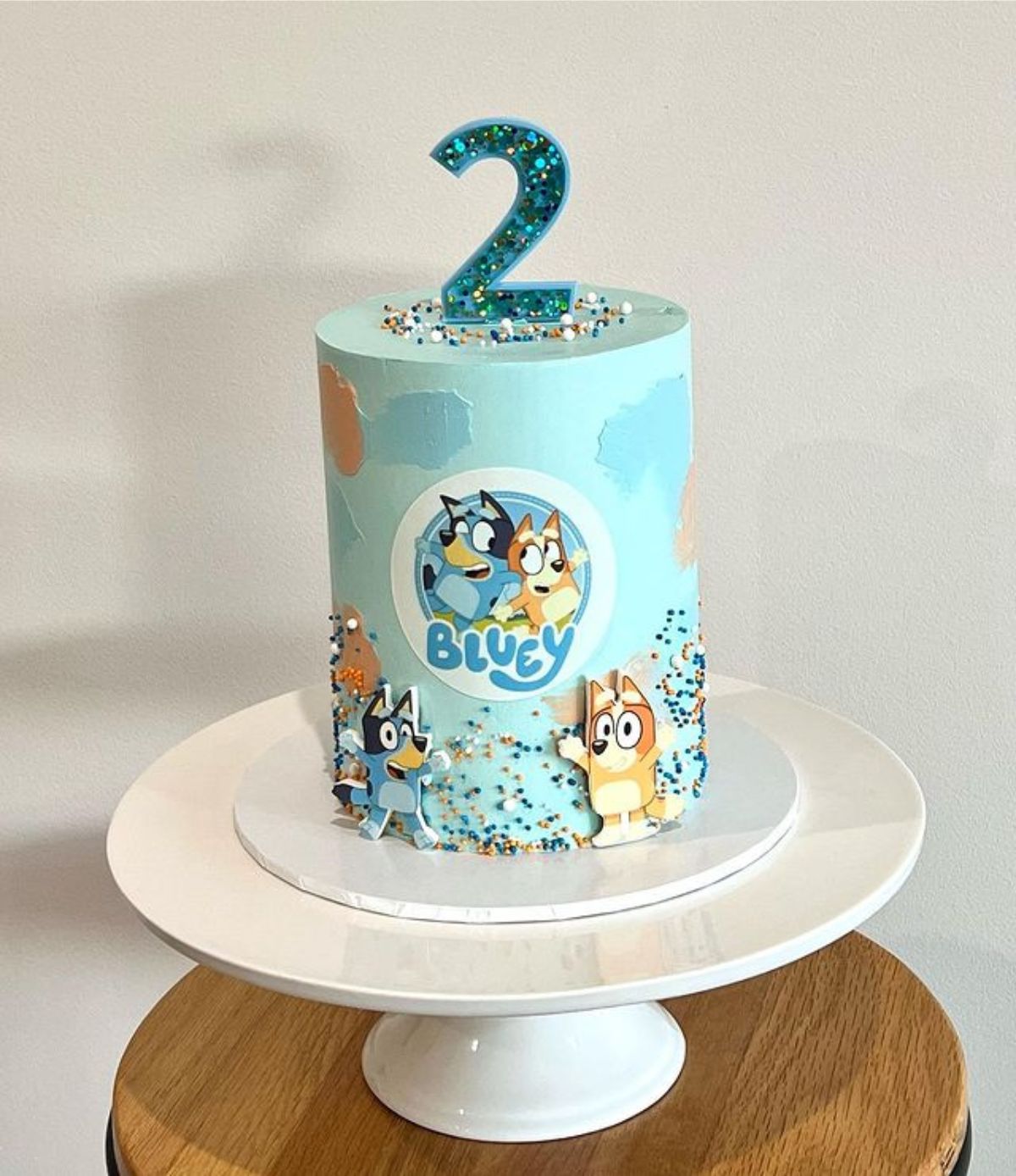Bluey Birthday Cake For Boys