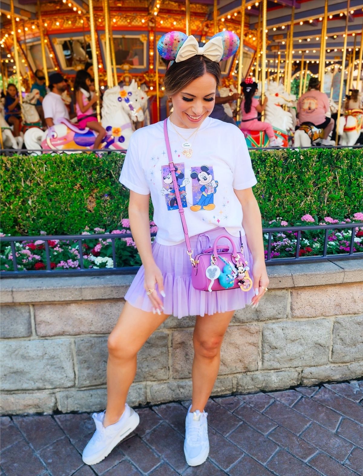 Purple Mickey & Minnie Outfit
