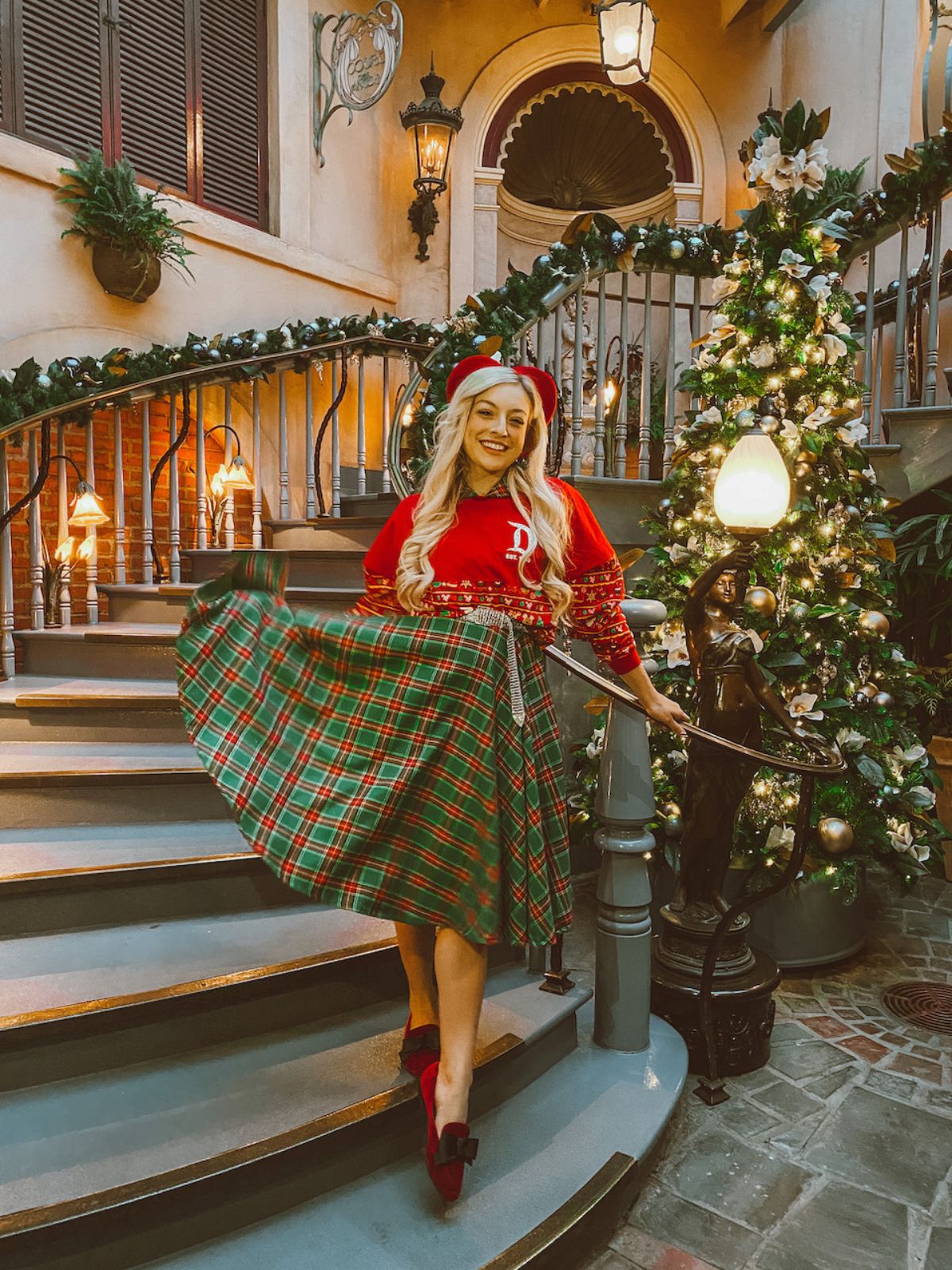 Plaid Skirt Disney Outfit