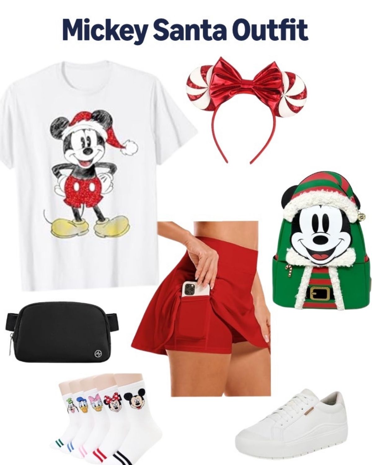 mickey santa outfit