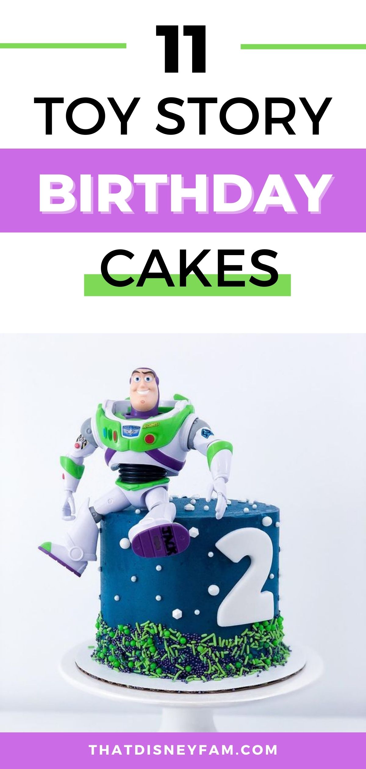 toy story birthday cakes