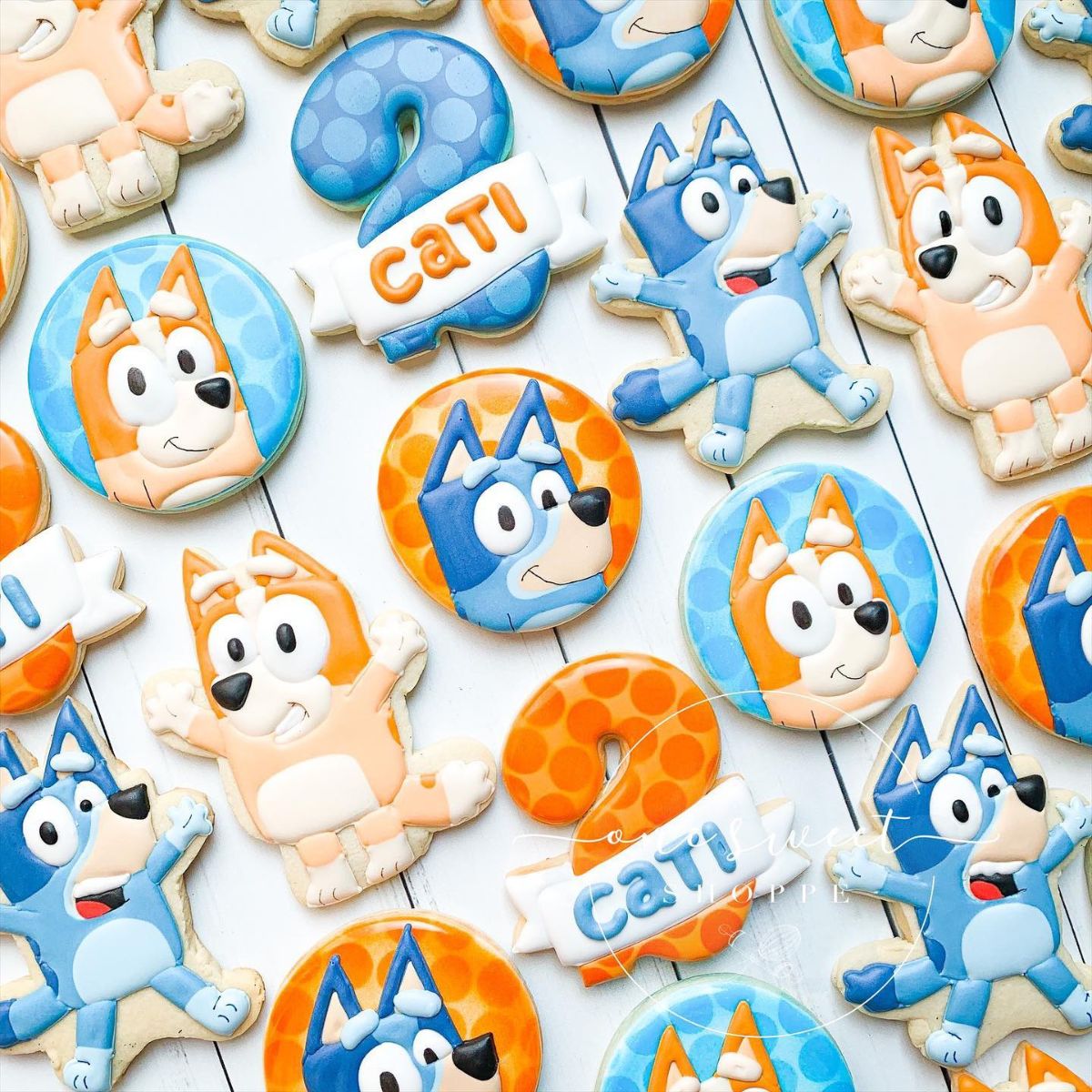 Bluey And Bingo Cookies
