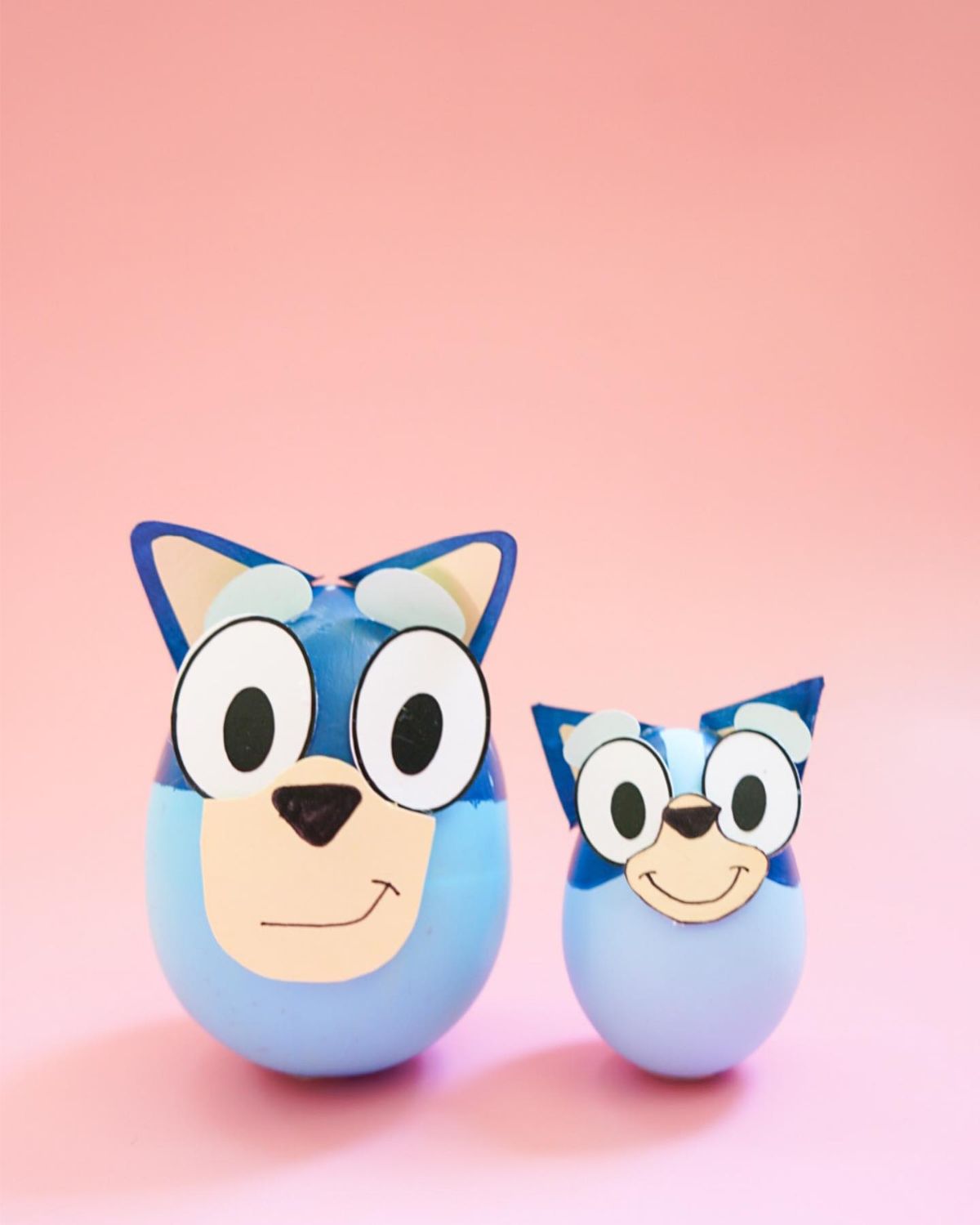 Bandit and Bluey Easter Eggs