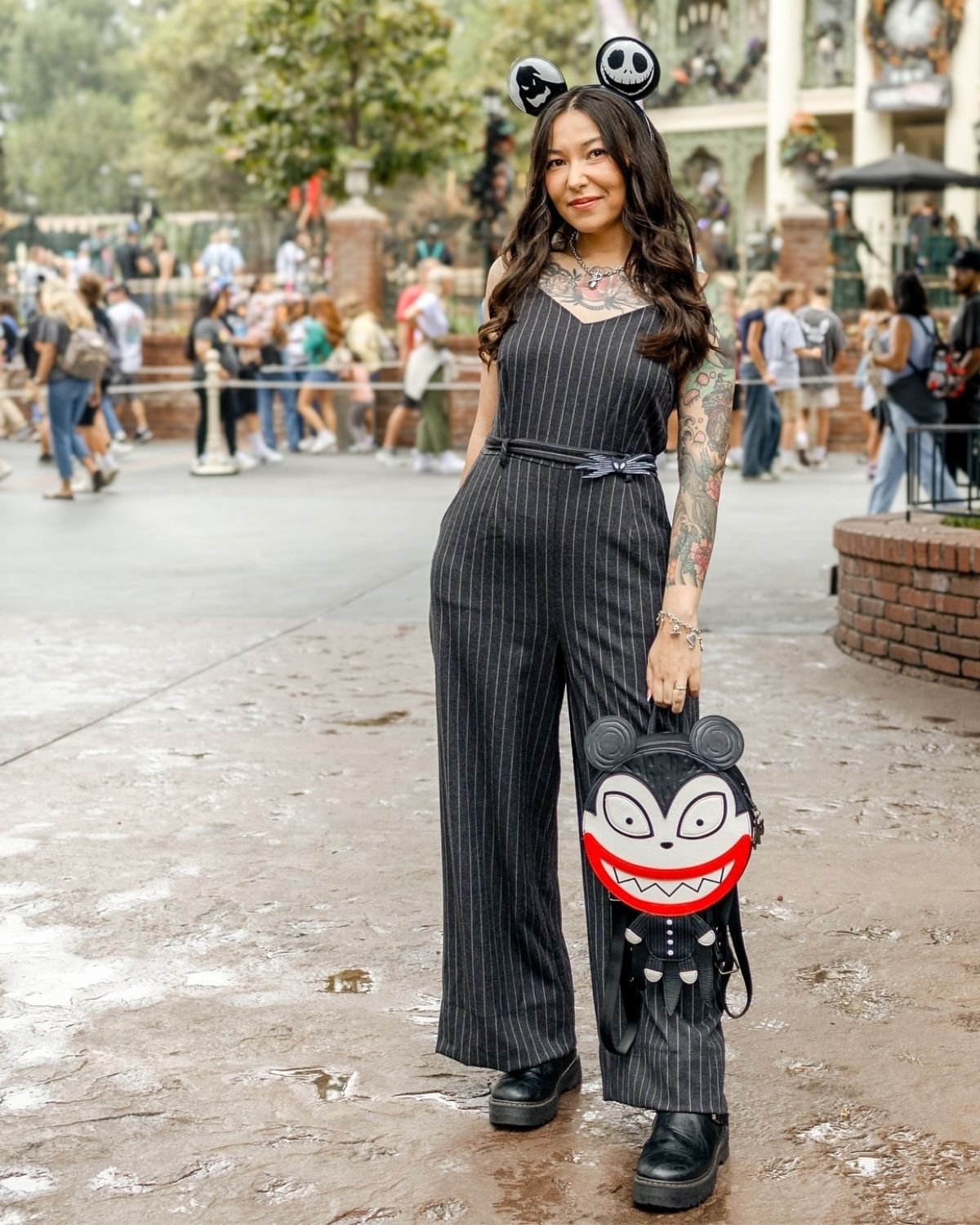 Jack Skellington Jumpsuit Outfit