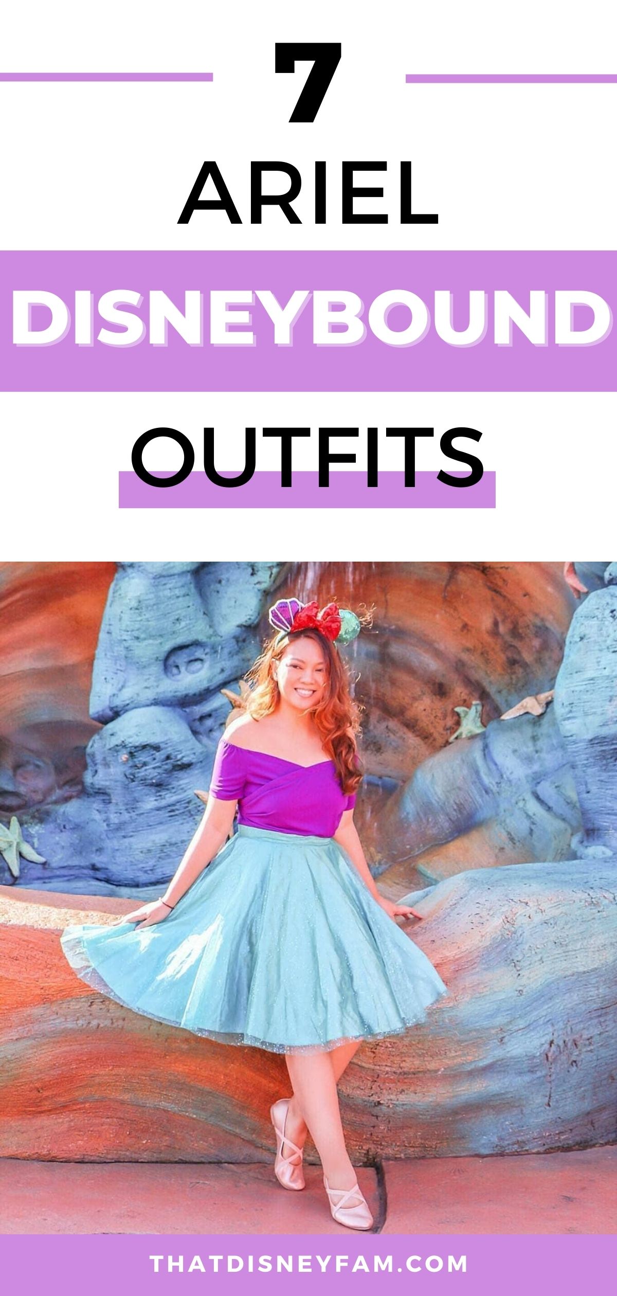 ariel disneybound