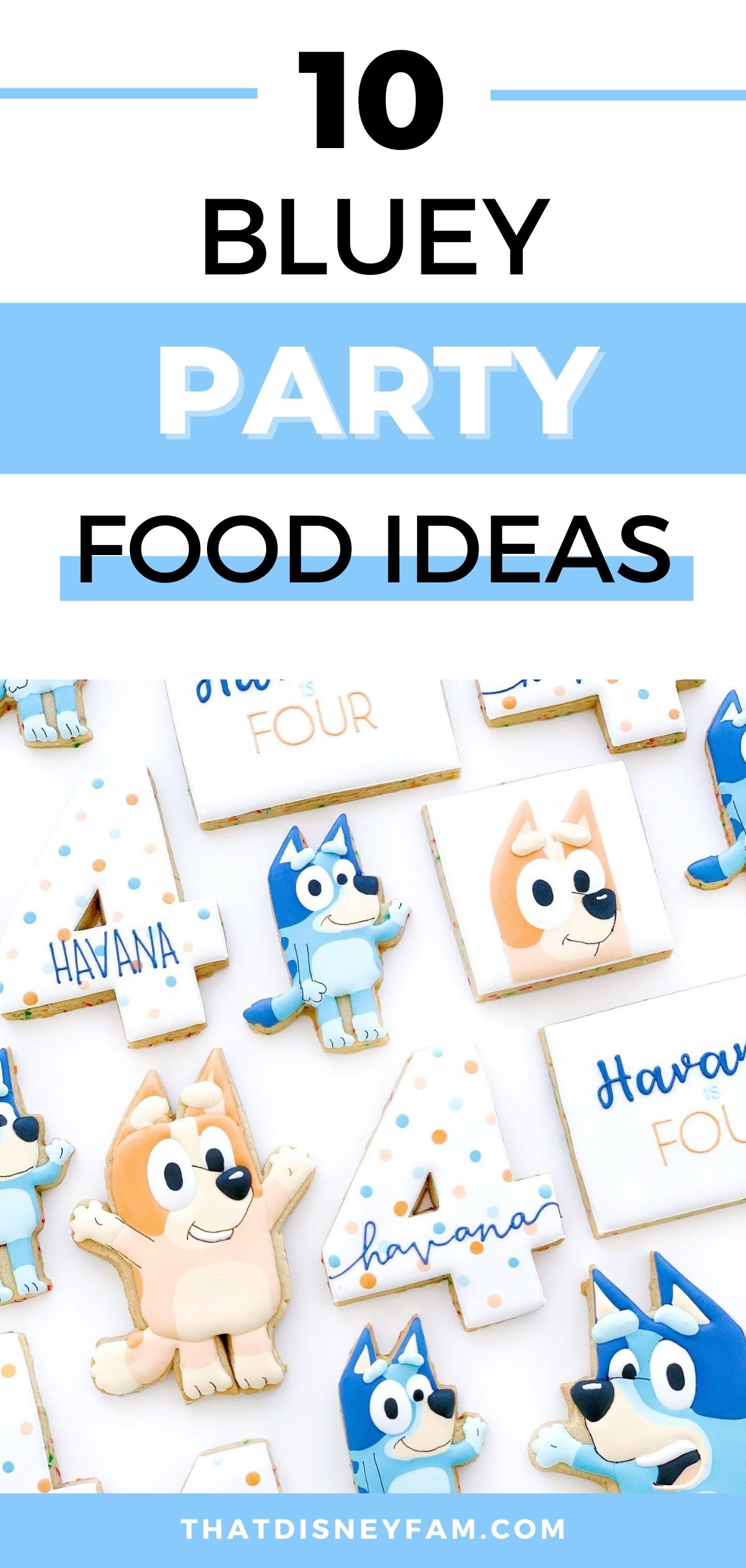 bluey party food ideas