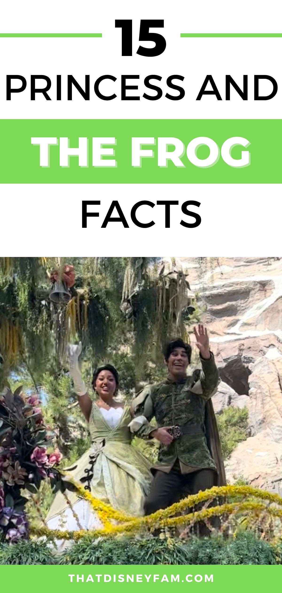 princess and the frog facts
