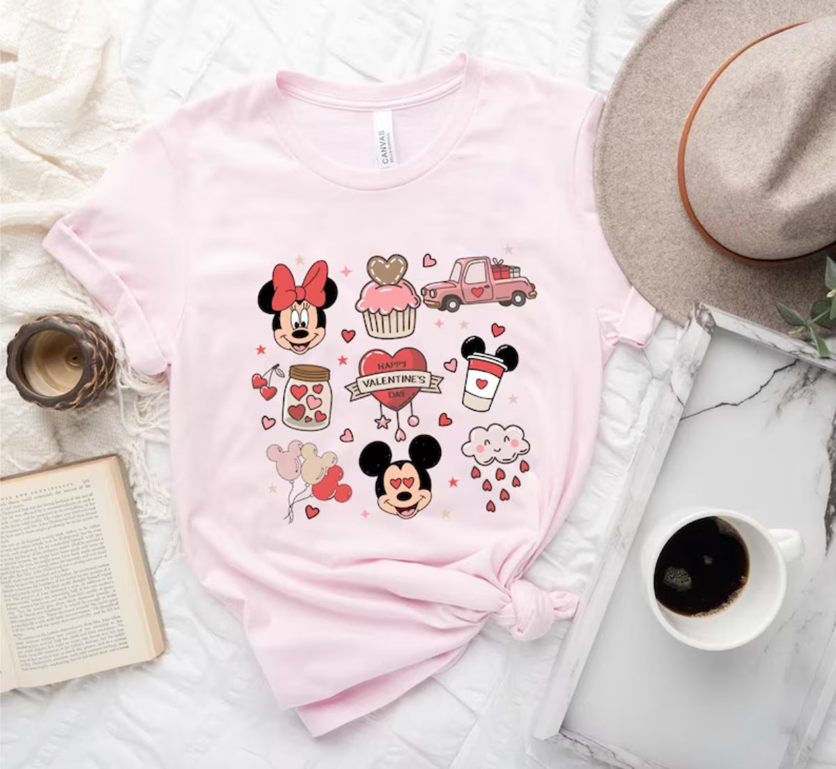 Mickey And Minnie Valentine's Day Shirt