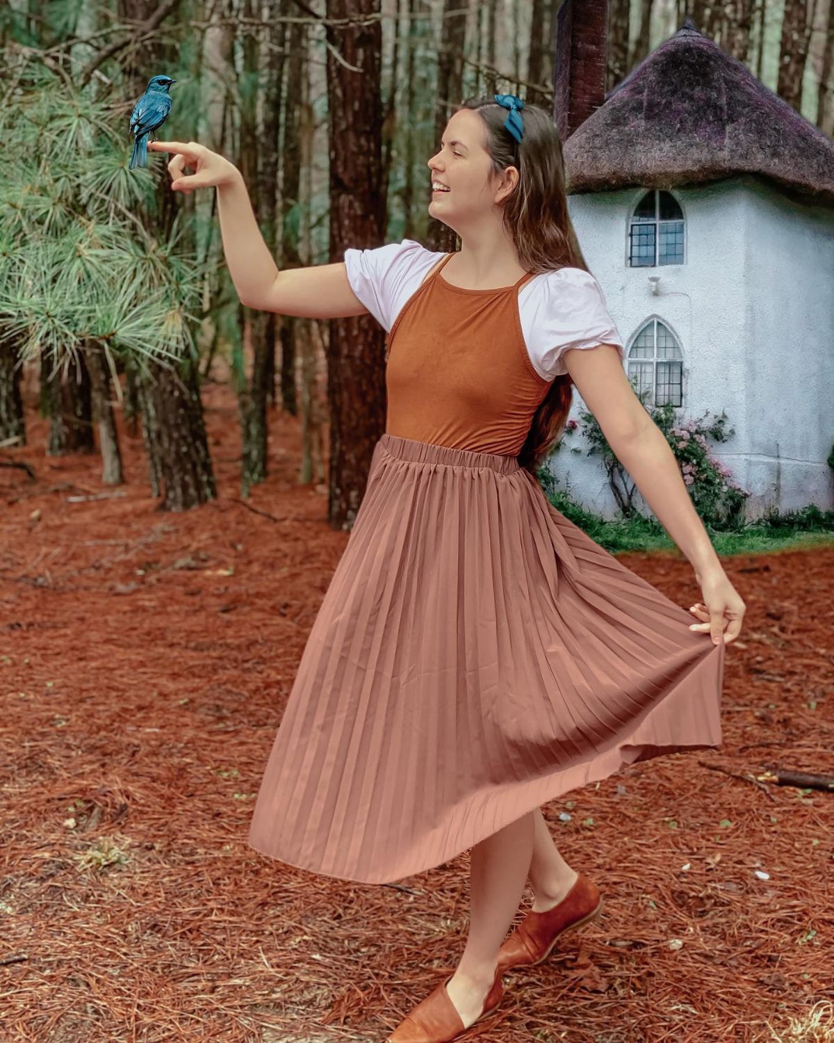 Cottage Core Aurora Outfit