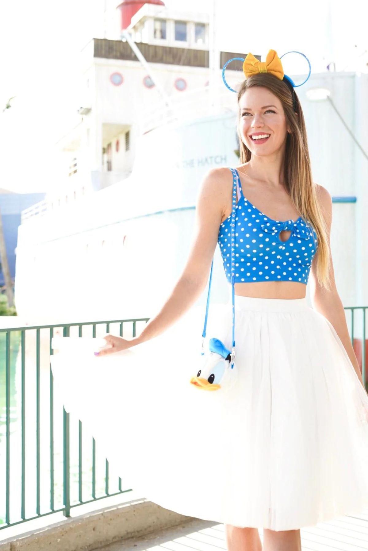 Donald Duck Disneybound With A Skirt