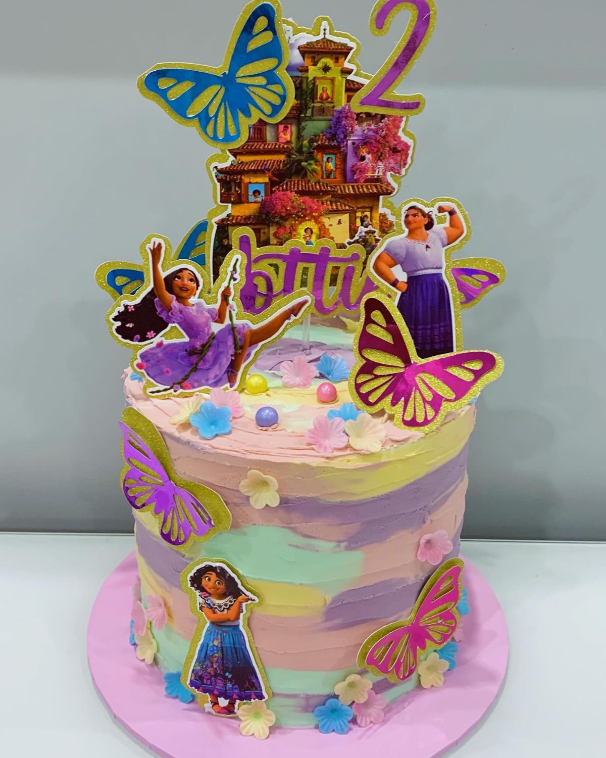 Colorful Encanto Cake