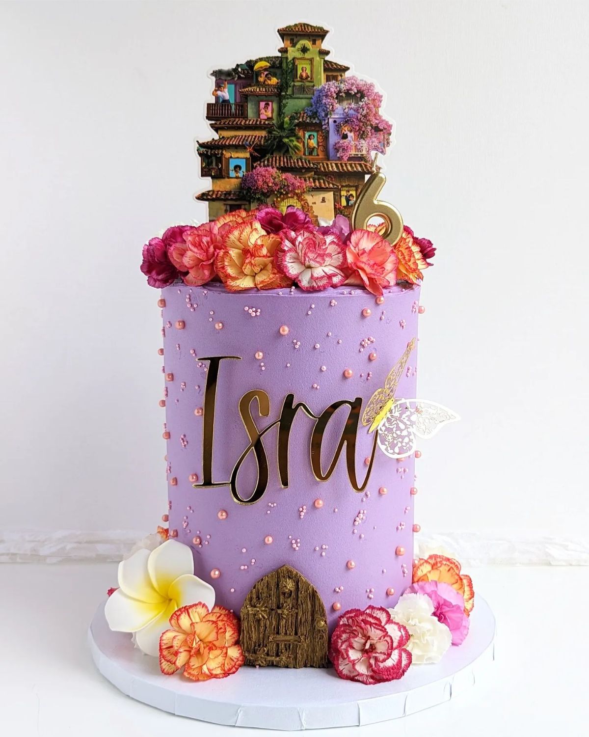 Purple Casita Cake