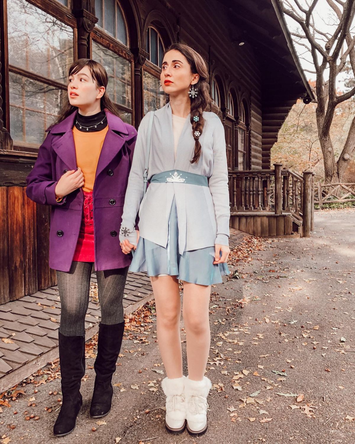 Anna and Elsa