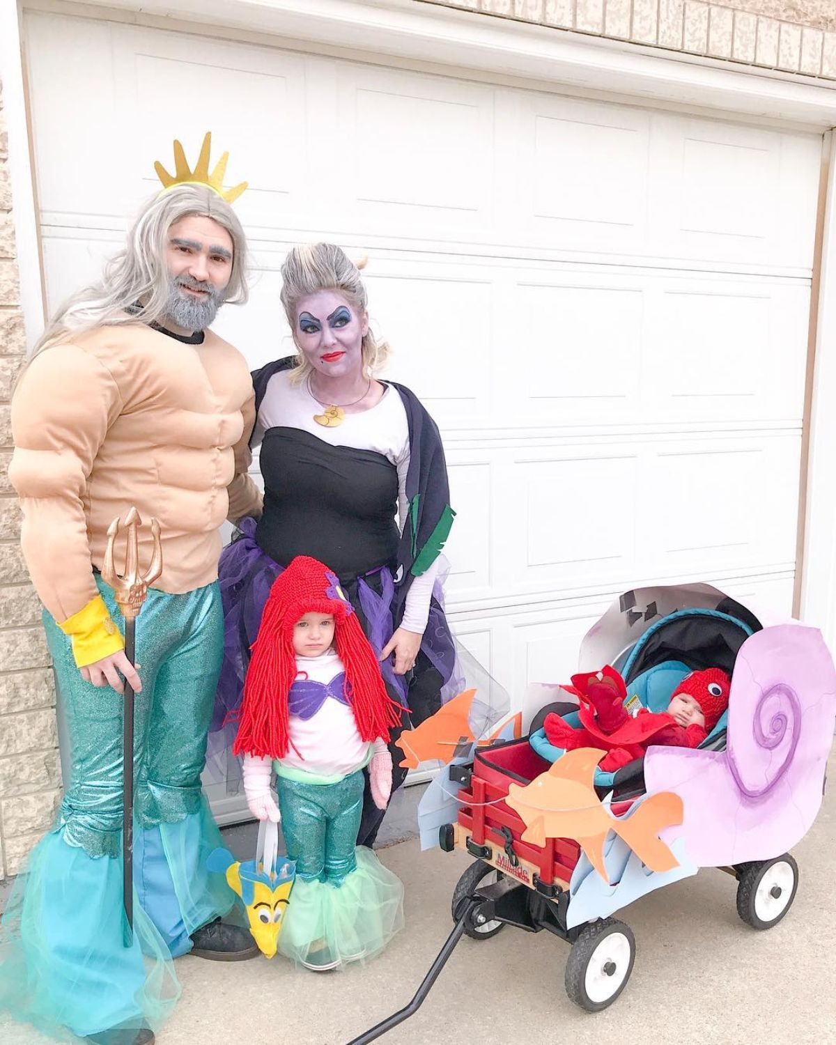 The Little Mermaid Family Costumes