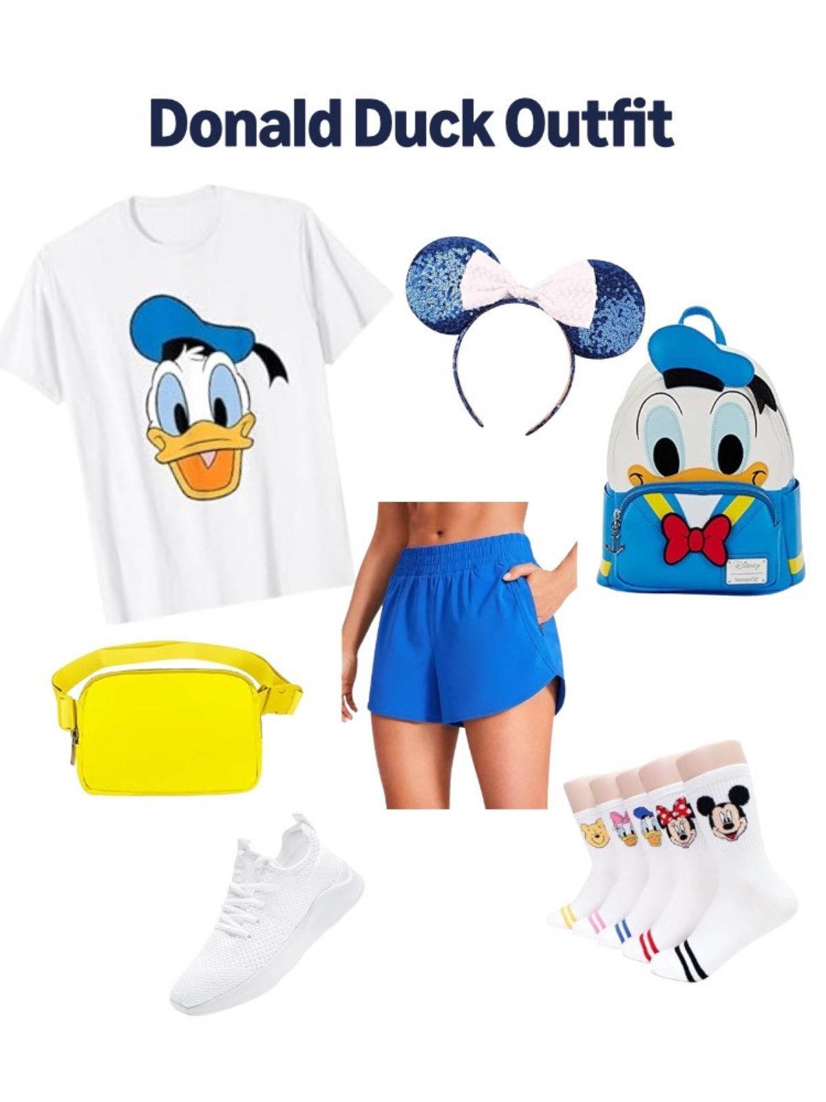 donald duck outfit idea