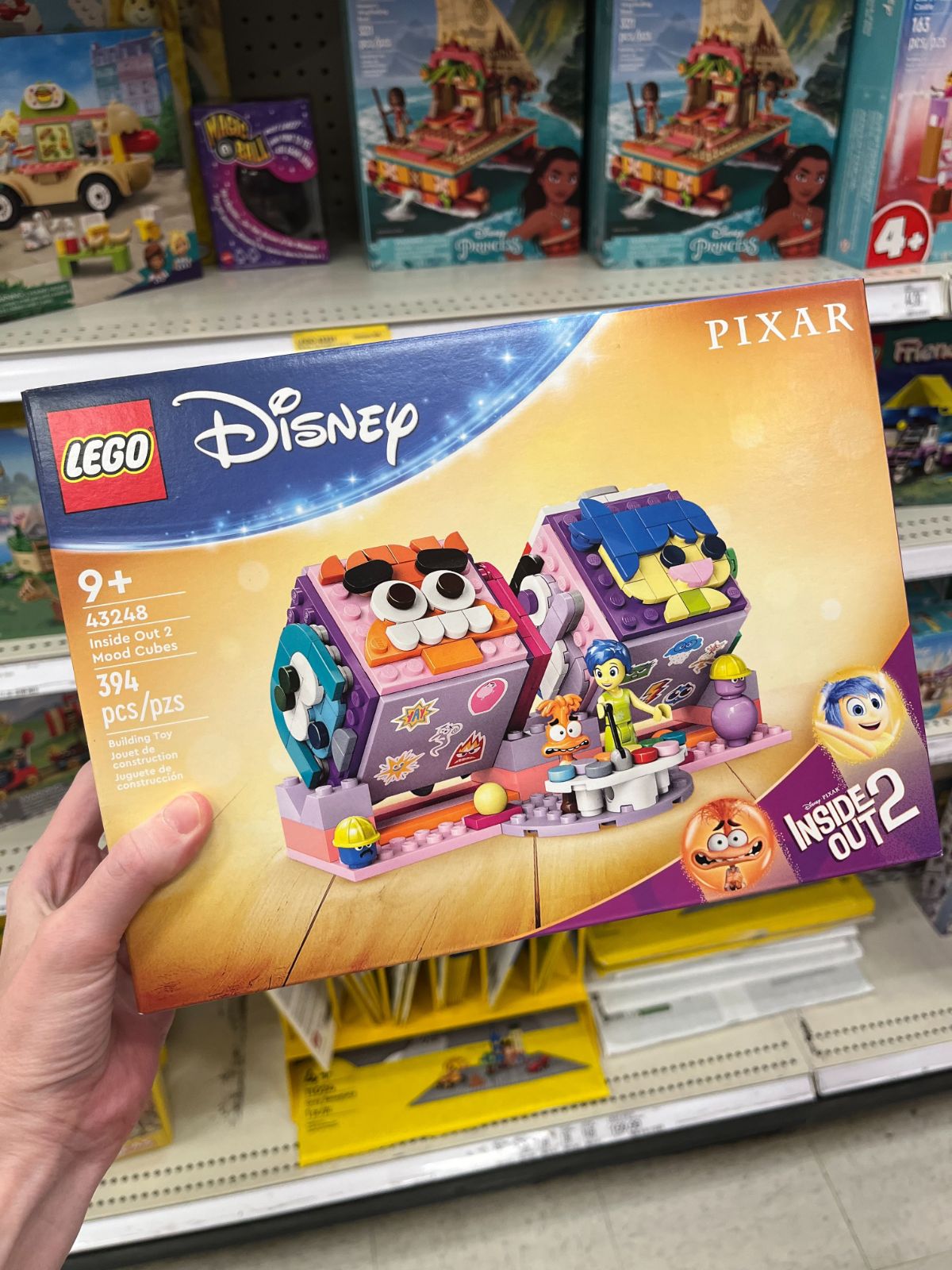 Inside Out 2 Mood Cubes lego set