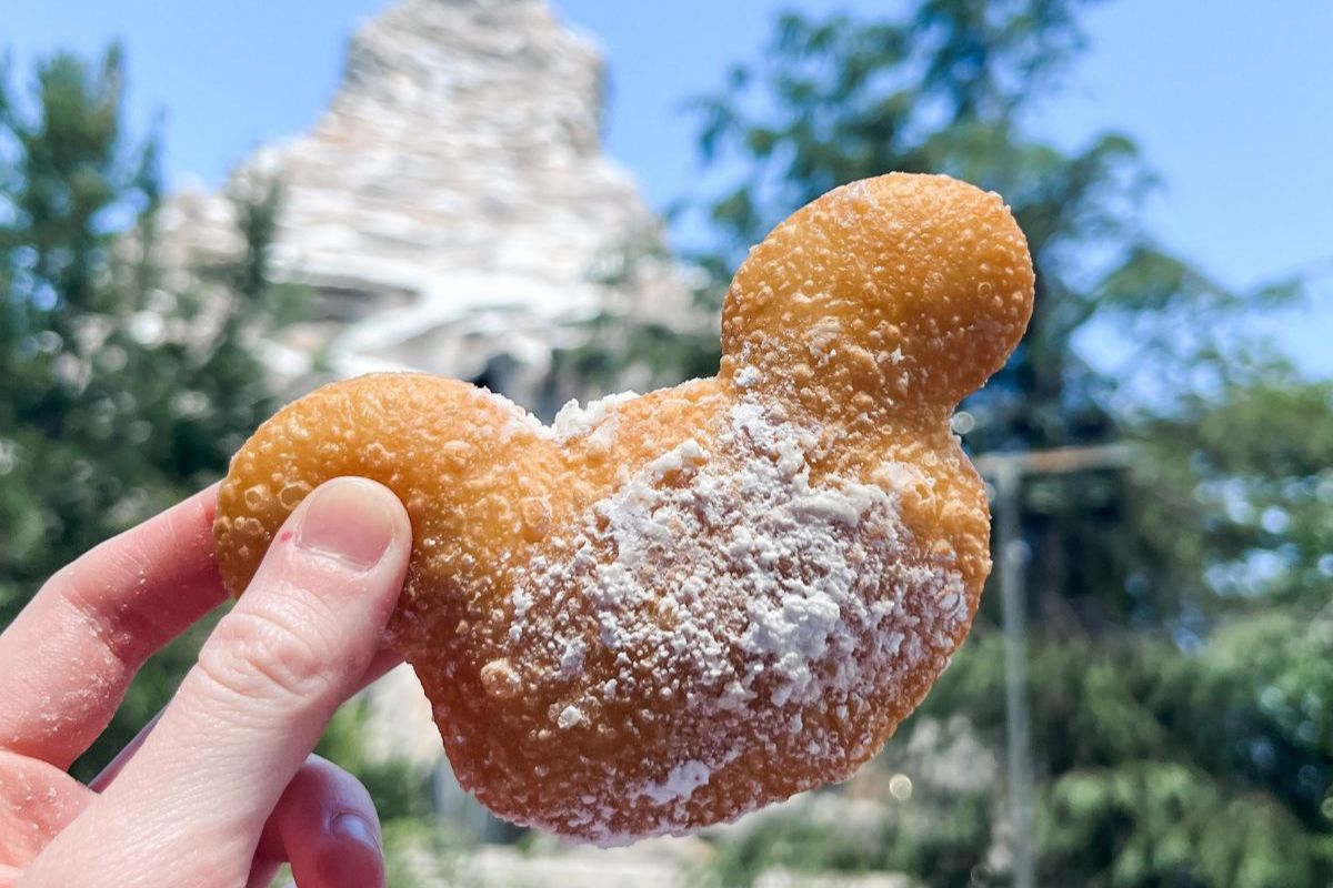 mickey shaped beignets