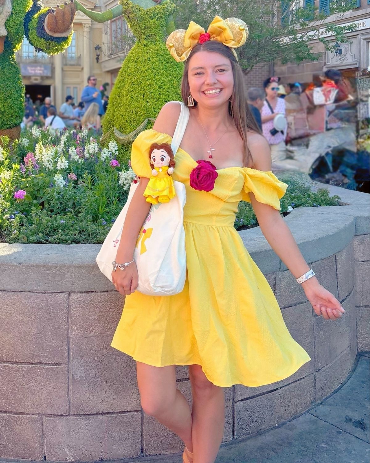 Classy Belle Disneybound With A Yellow Dress
