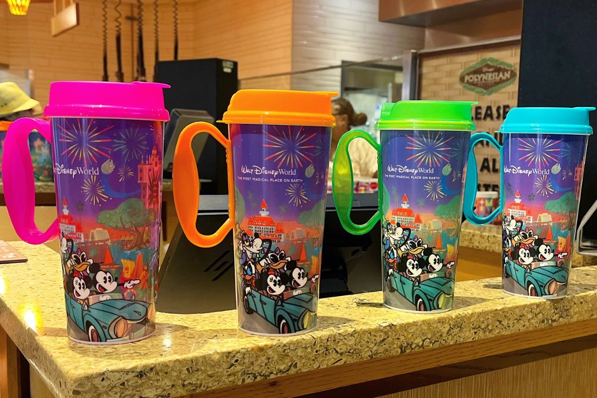 resort refillable mugs
