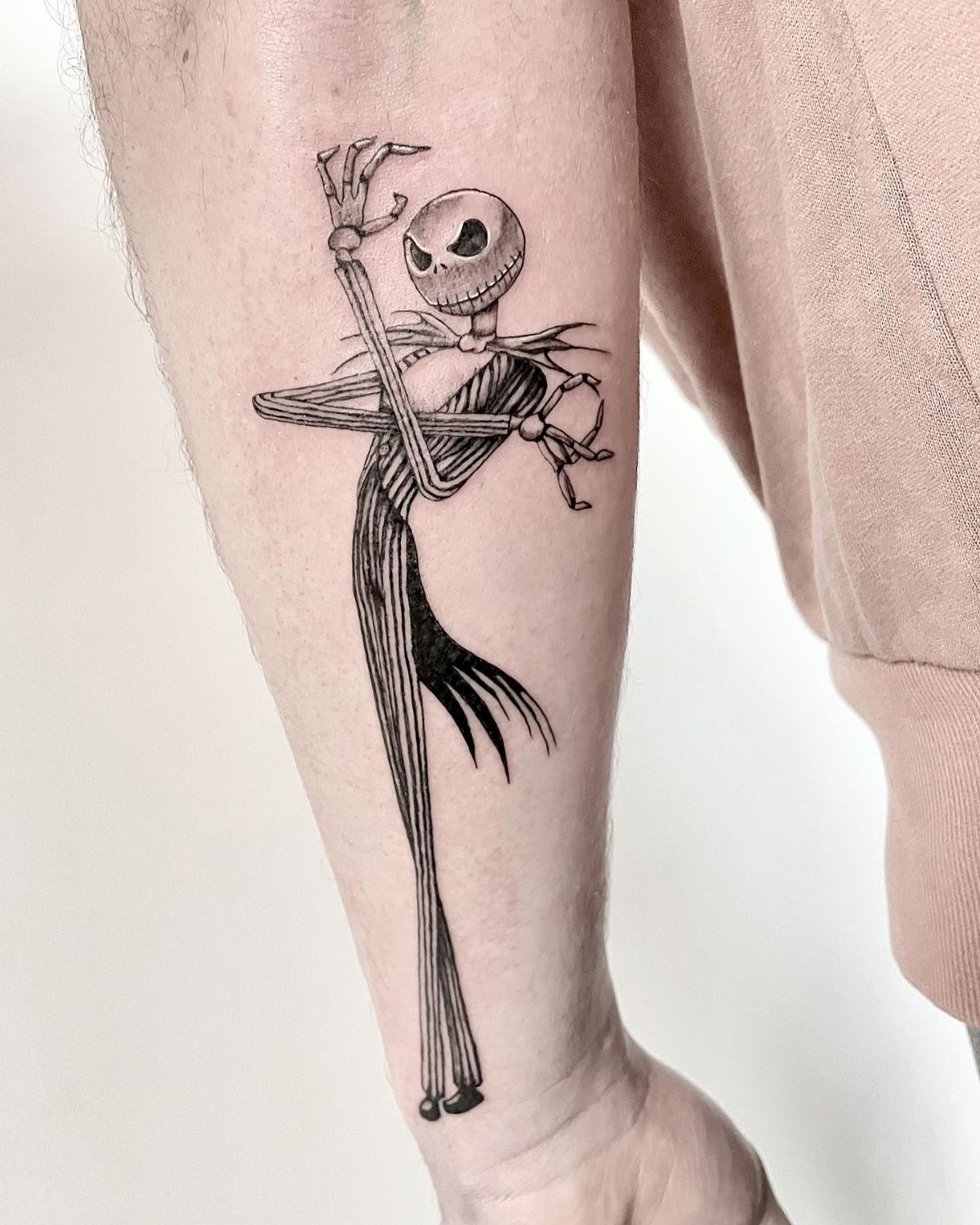 Full Body Jack Skellington Tattoo


