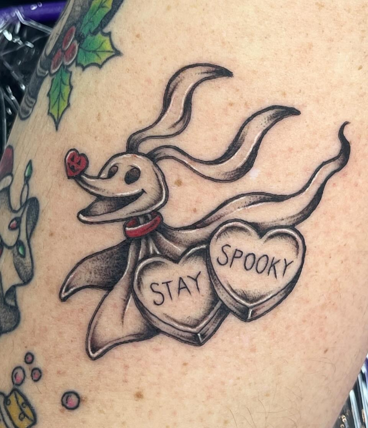 Stay Spooky Zero Tattoo

