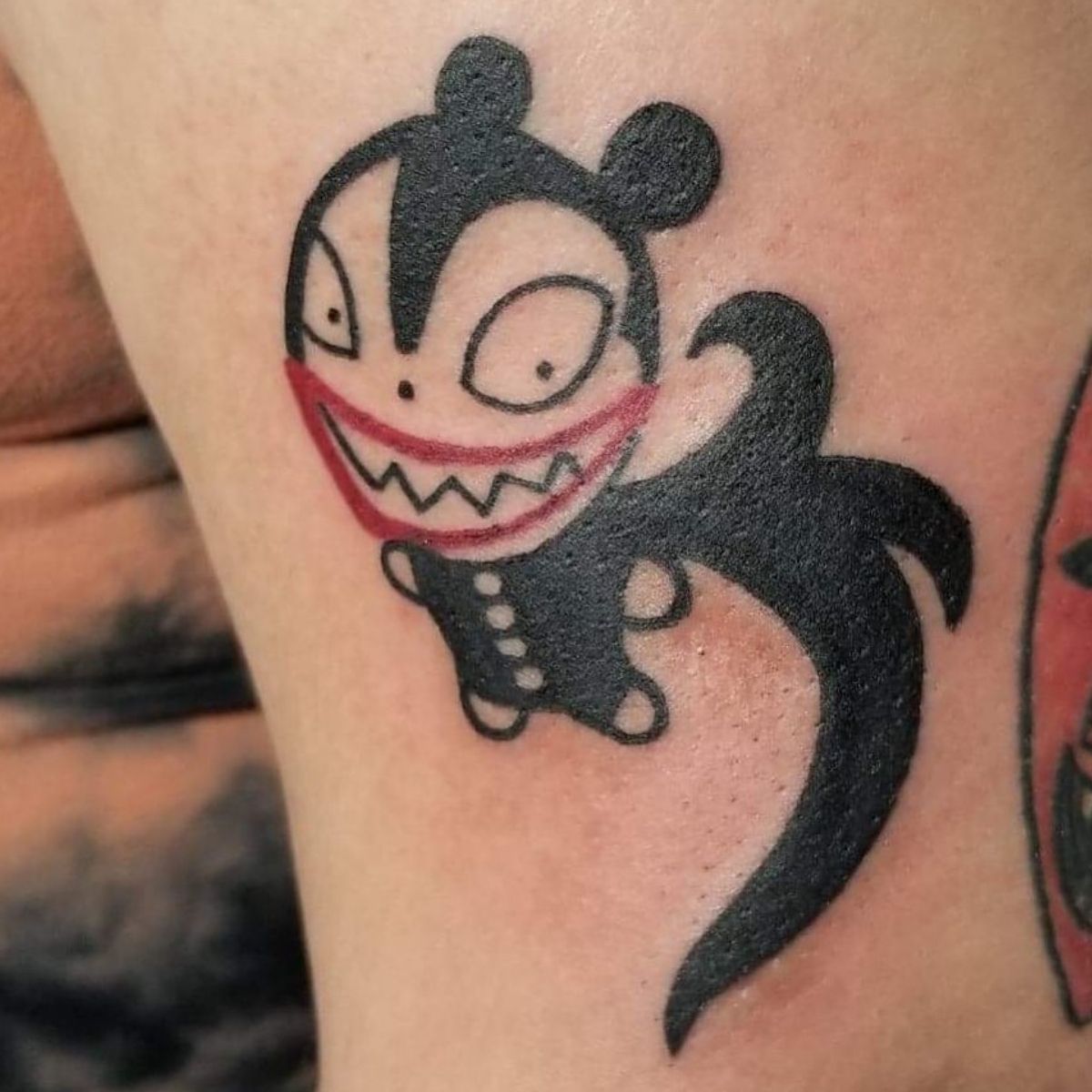 Vampire Teddy Tattoo

