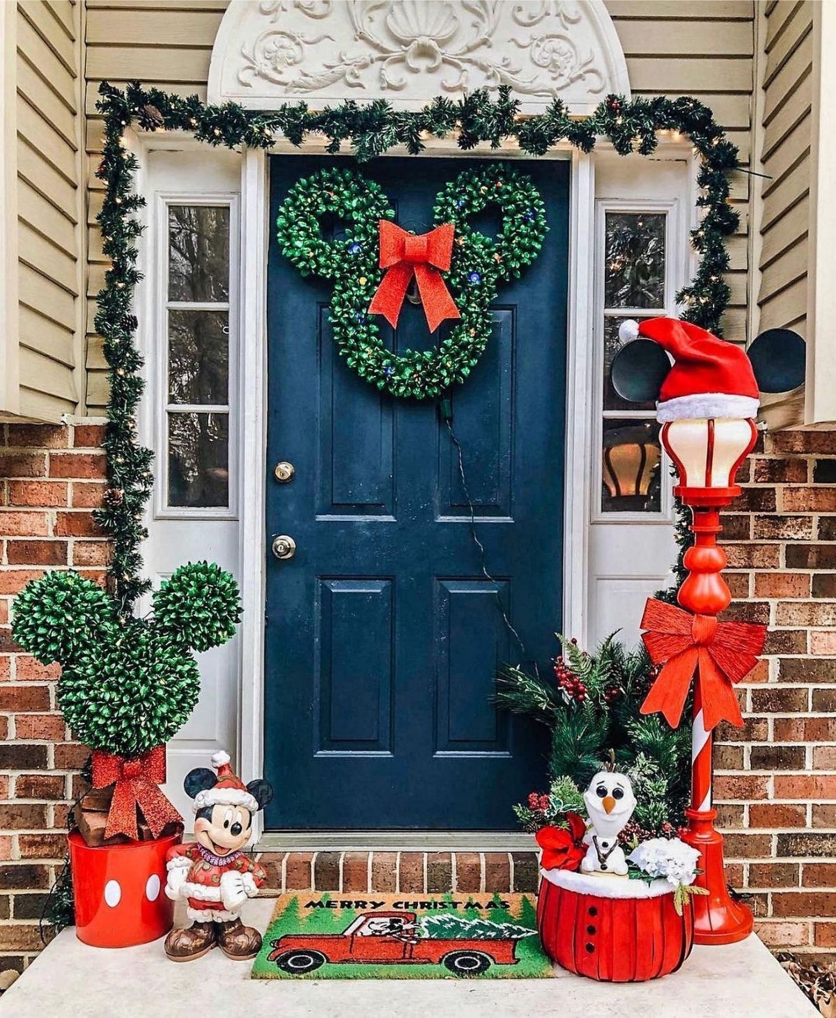 Festive Mickey Mouse Porch