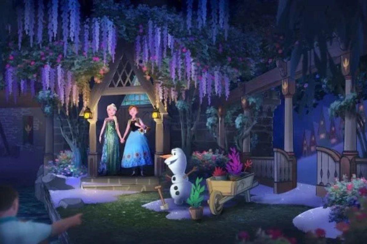 frozen ever after paris