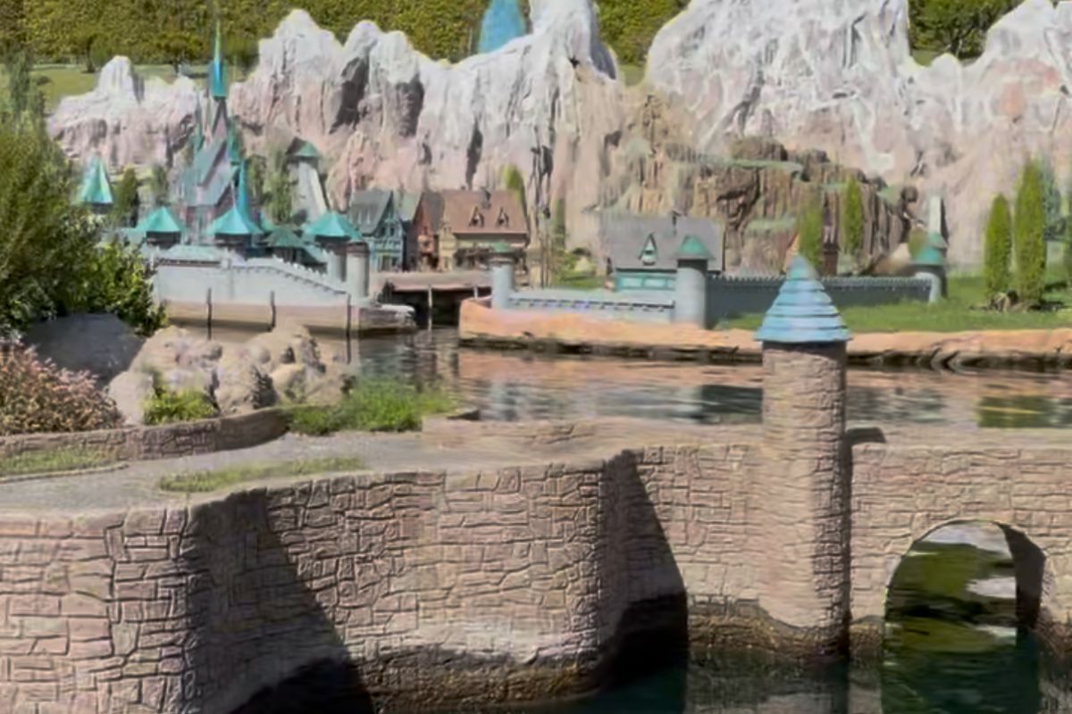 storybook land canal boats arendelle