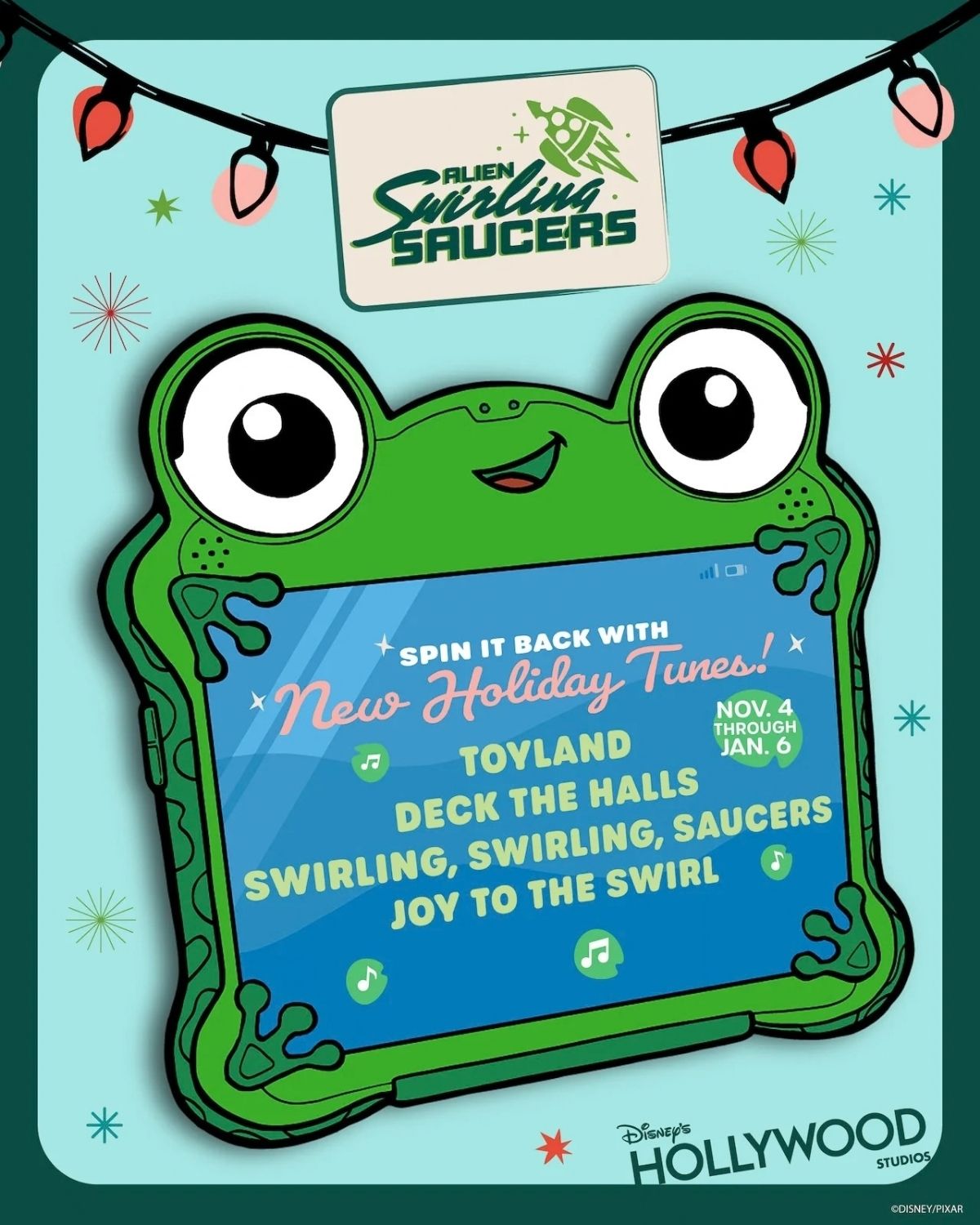 Alien Swirling Saucers: Lilypad’s Jams Holiday Tunes